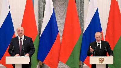 Путин не разговаривал с Лукашенко о перекрытии газа в Европу