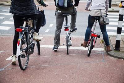 Висбаден: Первые «зелёные стрелки» для велосипедистов