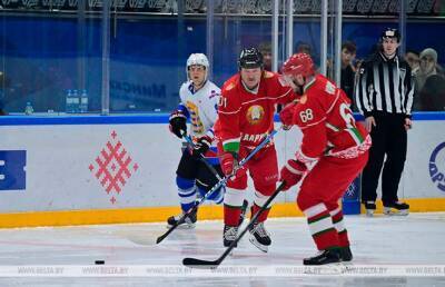 Президентская дружина выиграла у хоккеистов Минской области со счетом 5:2