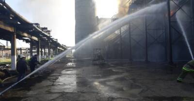 На Кременчугском НПЗ произошло возгорание нефтепродуктов
