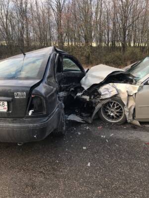 Четыре человека пострадали в утренней аварии на трассе «Липецк-Данков»