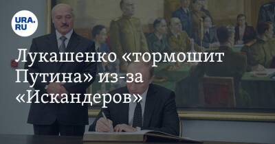 Лукашенко «тормошит Путина» из-за «Искандеров»