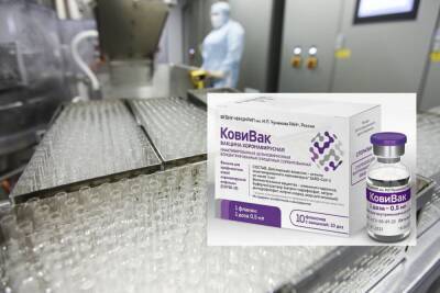В начале декабря в Ленобласти появится вакцина «КовиВак»