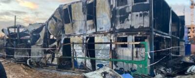 В Солнечногорске четыре человека погибли при пожаре в бытовке