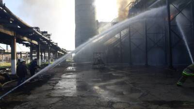 Возгорание нефтепродуктов на территории «Укртатнафты» ликвидировано, — ГСЧС