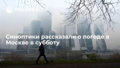 Синоптик Леус: москвичей в субботу ожидают небольшие осадки и до плюс пяти градусов