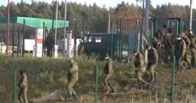На границе с Польшей заметили вооруженных белорусских силовиков (ВИДЕО)