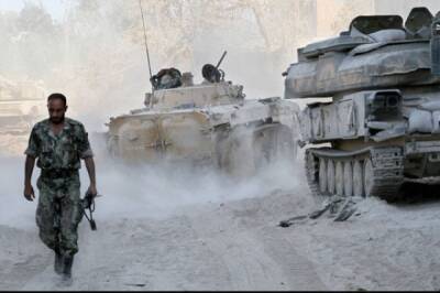 Два сирийских военнослужащих погибли под обстрелом боевиков в Идлибе