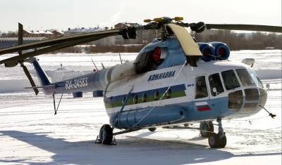 Вертолет совершил экстренную посадку в Тюменском регионе из-за поломки