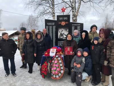 В Корткеросском районе с почетом захоронили останки погибшего на Великой Отечественной войне красноармейца