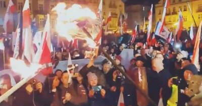 В Польше на день независимости прошел антисемитский марш: в правительстве и Израиле возмущены (ФОТО, ВИДЕО)
