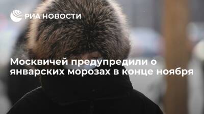 Синоптик "Фобос Тишковец": морозы до минус 12-19 могут ударить в Москве в конце ноября