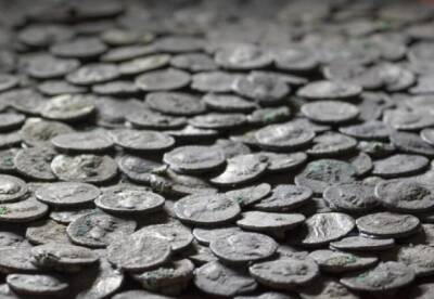 В Германии обнаружили крупный клад римских монет