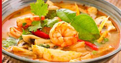 Быстрый "Том ям" по-азиатски: простой рецепт сложного супа