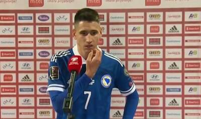 Полузащитник Боснии: Должны выложиться в матче против сборной Украины