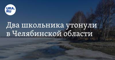 Два школьника утонули в Челябинской области