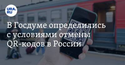 В Госдуме определились с условиями отмены QR-кодов в России