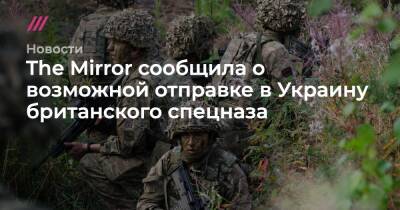The Mirror сообщила о возможной отправке в Украину британского спецназа