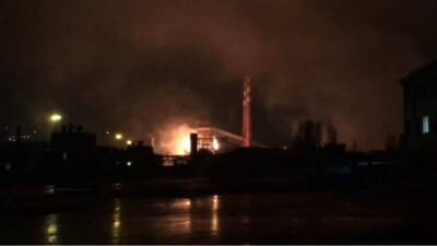 Один человек пострадал при взрыве на складе НЛМК в Липкцке