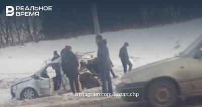 Очевидец рассказал, что водитель КАМАЗа, снесшего Largus на М-7 в Татарстане, был пьян