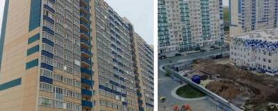 В Новосибирске насмерть разбился мужчина, упавший с 14 этажа