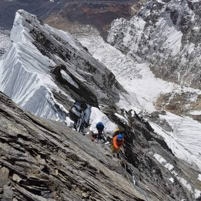Украинские альпинисты первыми в мире покорили гору в Гималаях (ФОТО)