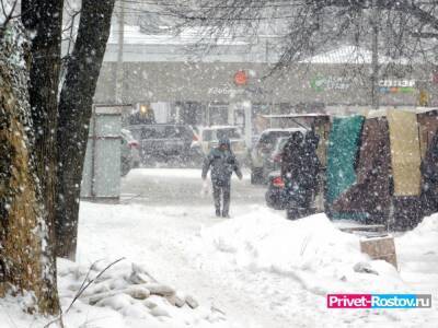 Зимний снегопад накроет Ростовскую область в ближайшие дни