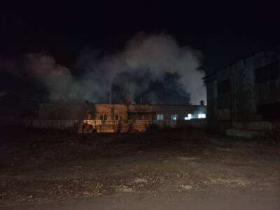 Власти объяснили дым и смог на территории ковидного госпиталя Кургана сушкой белья