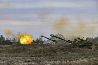 ВСУ обстреляли ЛНР из крупнокалиберное артиллерии