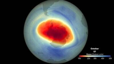 Озоновая дыра над Антарктидой установила новый рекорд - argumenti.ru - Антарктида - Экология