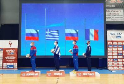 Ленинградский спортсмен стал призером молодежного чемпионата Европы по настольному теннису