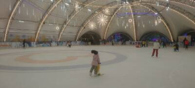 В центре Ставрополя открыли для посещения ледовый каток