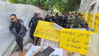 Полиция оцепила квартал в Тель-Авиве: началось массовое выселение