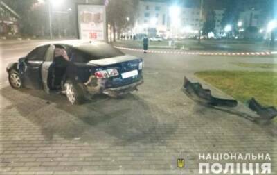 В Луцке пьяный водитель насмерть сбил пешехода на тротуаре