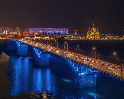 Подсветка трех мостов и двух памятников в Нижнем Новгороде обошлась в 91 млн рублей