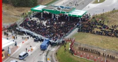 Более трех тысяч беженцев собрались в пункте пропуска на белорусско-польской границе