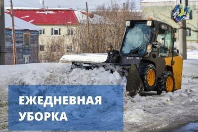 С улиц Мурманска за минувшие сутки вывезено более пяти тысяч кубометров снега
