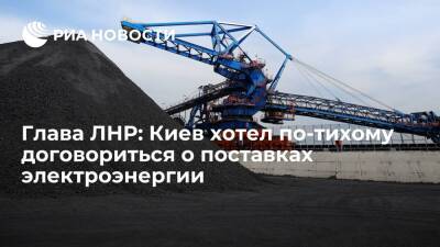 Пасечник: Киев хотел по-тихому договориться о поставках угля и электроэнергии