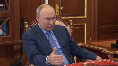 Владимир Путин провел встречу с главой госкомпании «Российские автомобильные дороги»