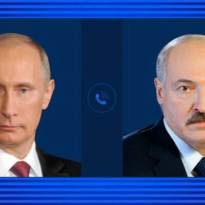 Путин обсудил тему транзита газа через Белоруссию с Александром Лукашенко