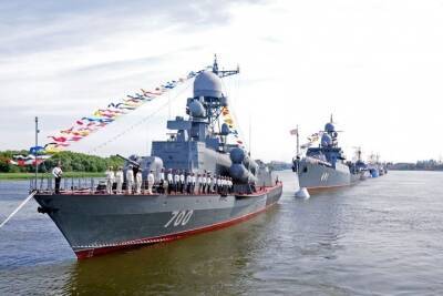 Каспийской флотилии исполнилось 299 лет со дня основания