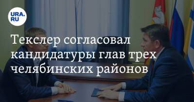 Алексей Текслер - Текслер согласовал кандидатуры глав трех челябинских районов - ura.news - Россия - Челябинская обл. - район Сосновский