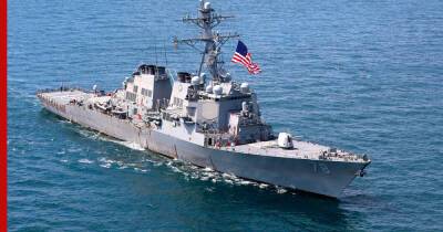 Ракетный эсминец США USS Porter начал переход из Черного моря в Средиземное