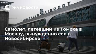 Boeing 737, летевший из Томска в Москву, сел в Новосибирске из-за проблем с крылом