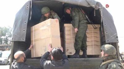 Россия передала в сирийские больницы медикаменты и оборудование