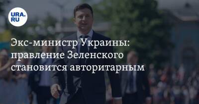 Экс-министр Украины: правление Зеленского становится авторитарным