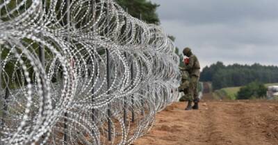 Белорусские военные по ночам пытаются разрушить пограничные ограждения, — Минобороны Польши (видео)