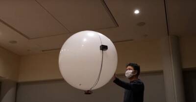 Ультразвук в помощь. Японцы создали самый безопасный в мире дрон в виде шарика (видео)