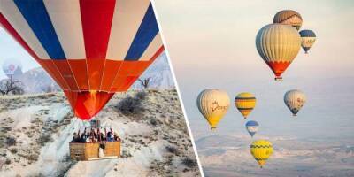 Захватывающий фоторепортаж: полет над Турцией на воздушном шаре