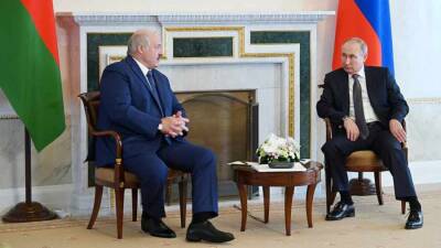 Путин и Лукашенко обсудили ситуацию на границе Белоруссии и Польши